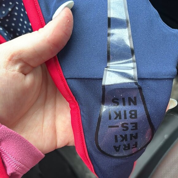 PINK BY FRANKIES BIKINISGOLDEN HOUR BIKINI BOTTOM NWT - Picture 5 of 6